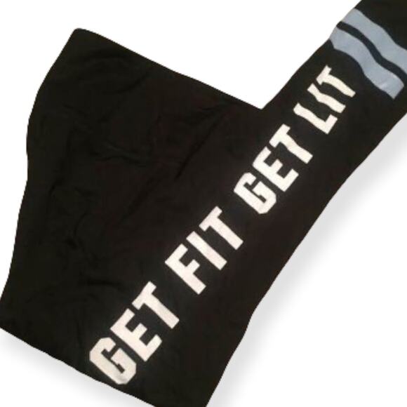 Pink Victoria’s Secret Get Fit Get Lit Leggings S - Picture 2 of 4